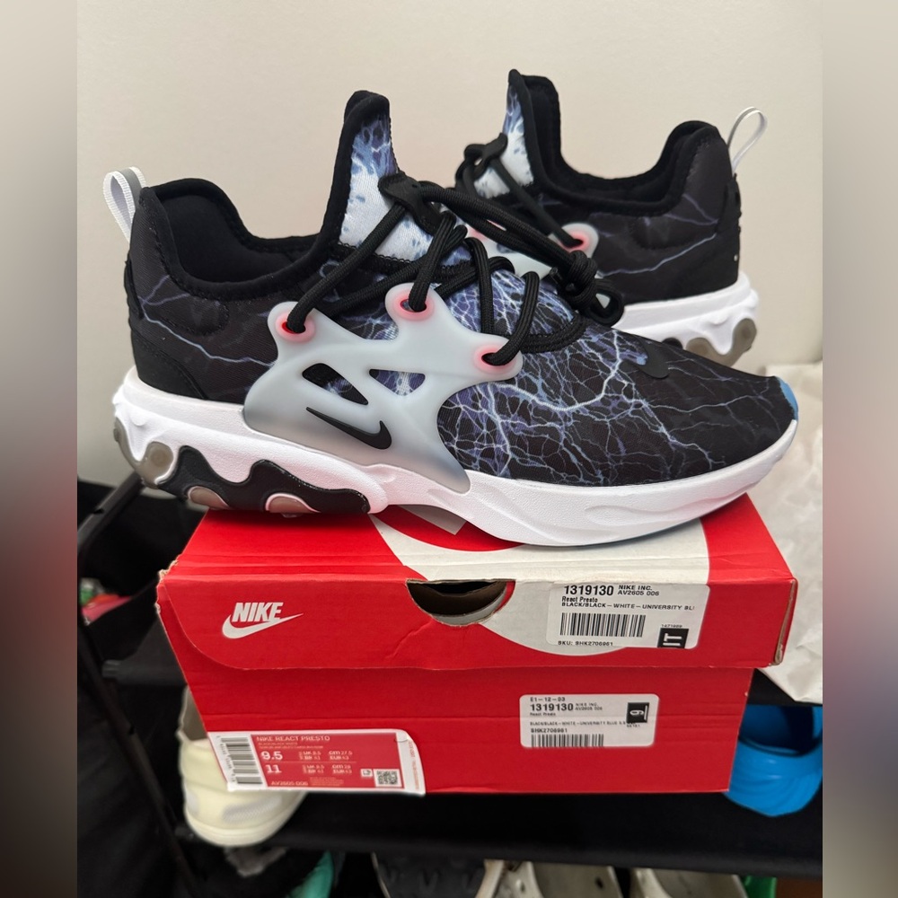 Nike presto react size 9.5 new